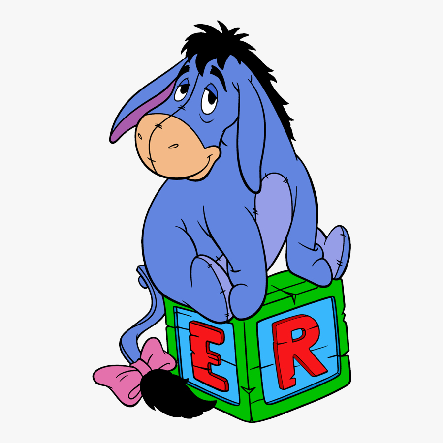 Cartoon Eeyore Clipart - Winnie The Pooh's Friend Eeyore, Transparent Clipart