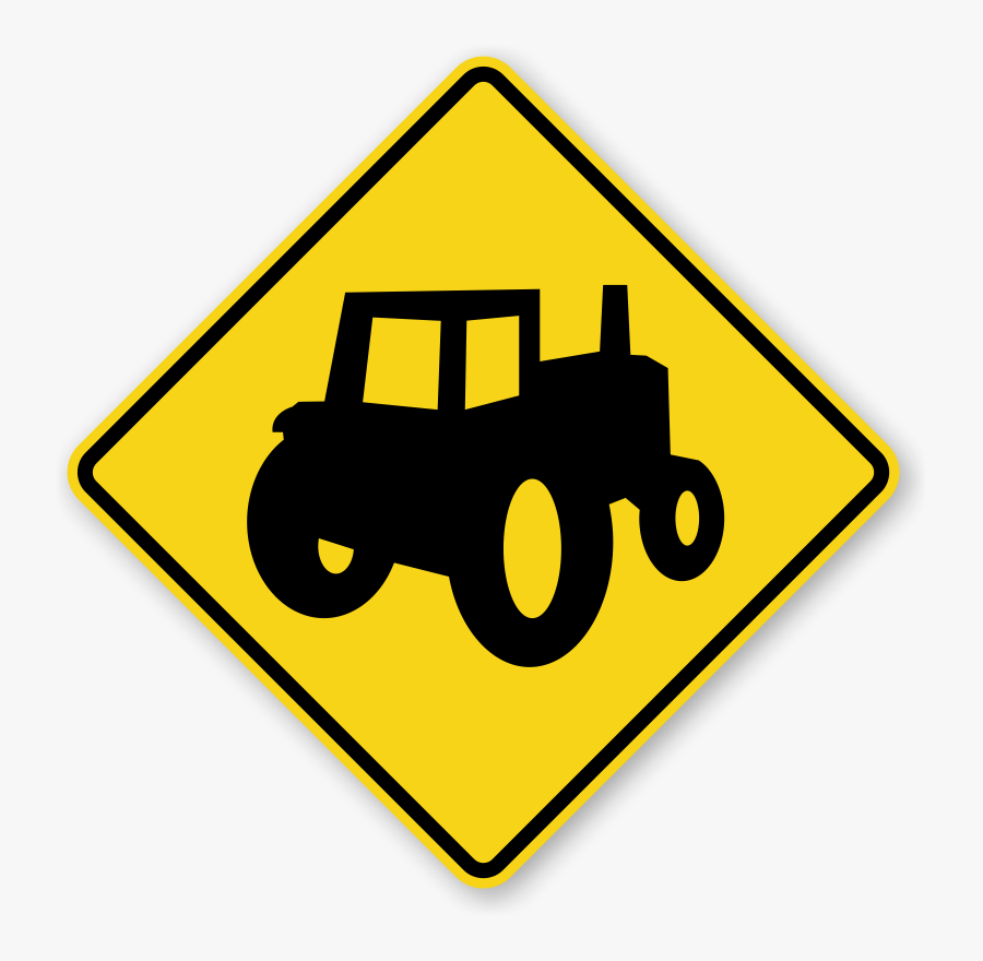 Transparent Tractor Clip Art - Australian Animal Road Signs, Transparent Clipart