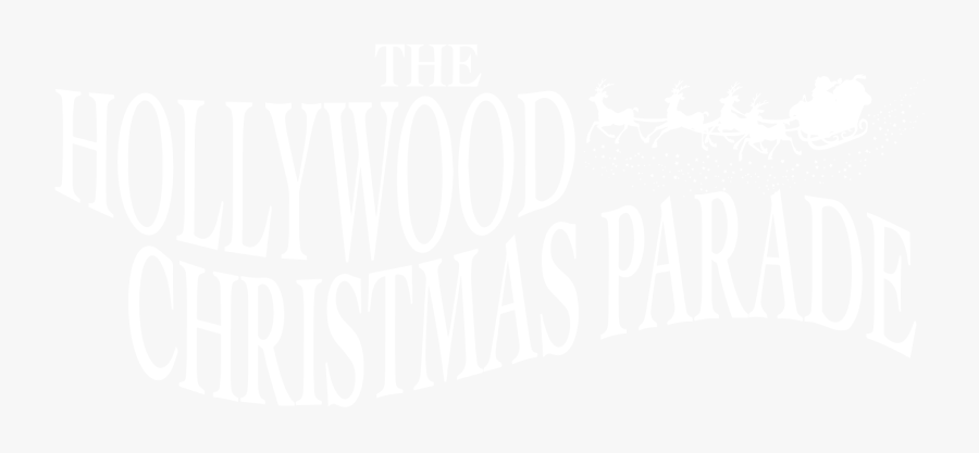 Transparent Hollywood Sign Png - Hollywood Christmas Parade, Transparent Clipart
