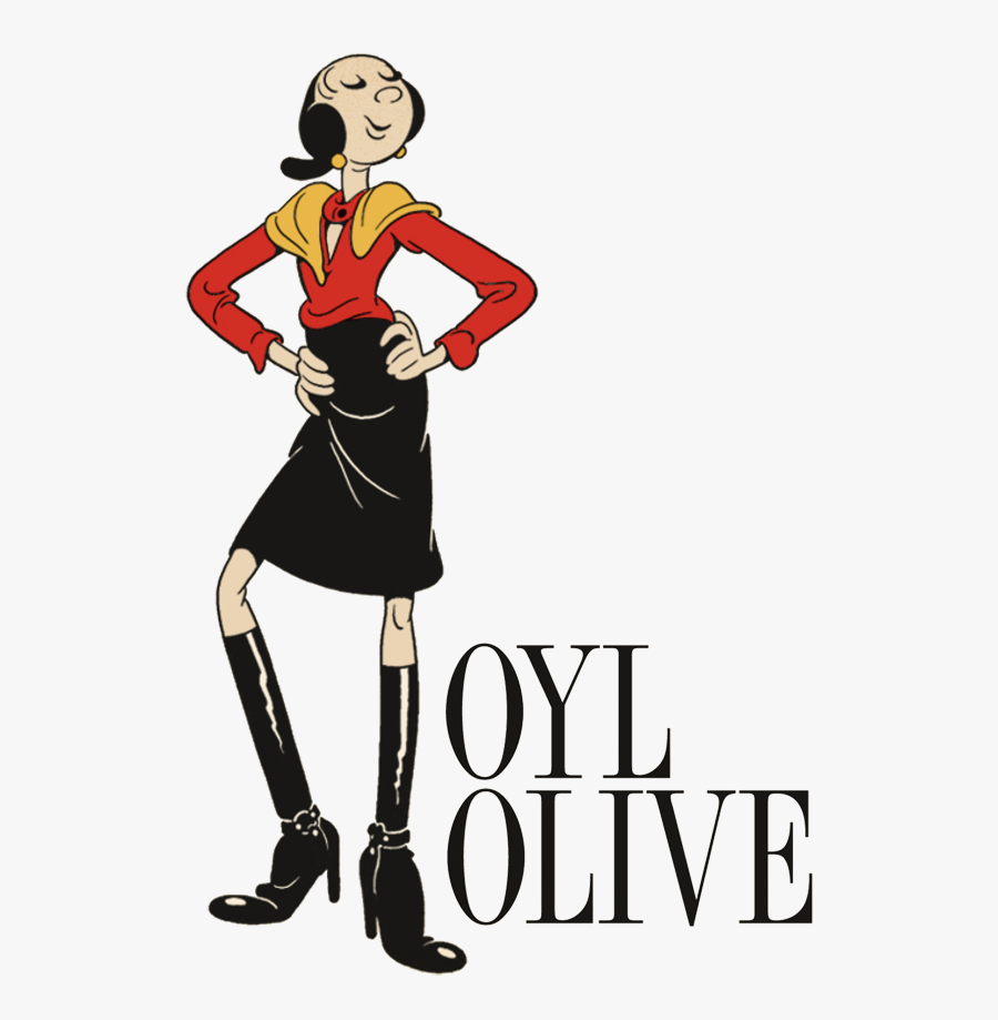 Oil Clipart Olive Oyl - Olive Oyl, Transparent Clipart