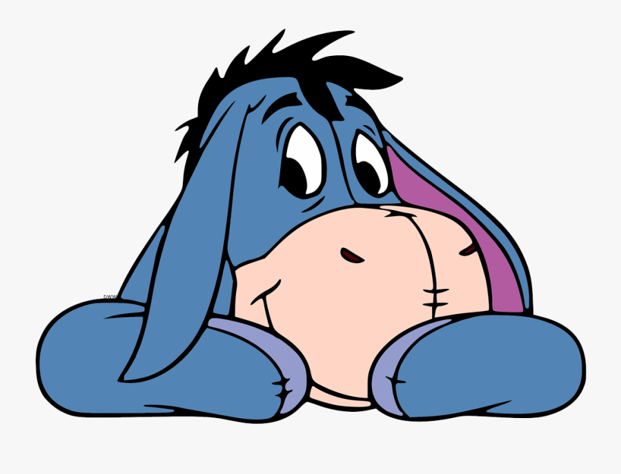 Eeyore Clipart, Transparent Clipart