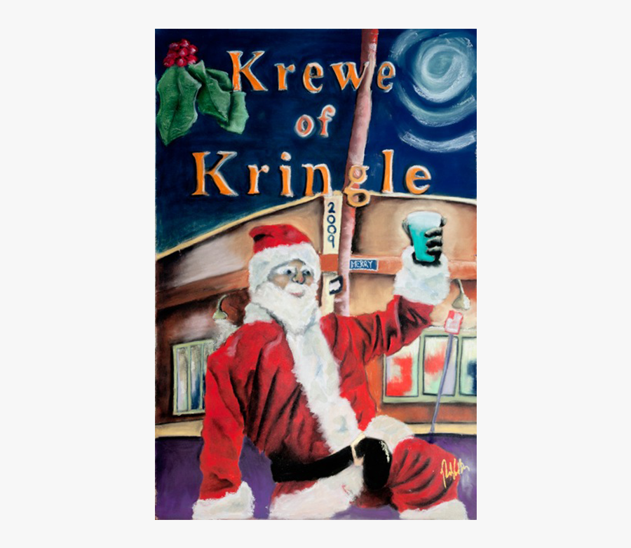 Krewe Of Kringle - Merry Christmas New Orleans, Transparent Clipart
