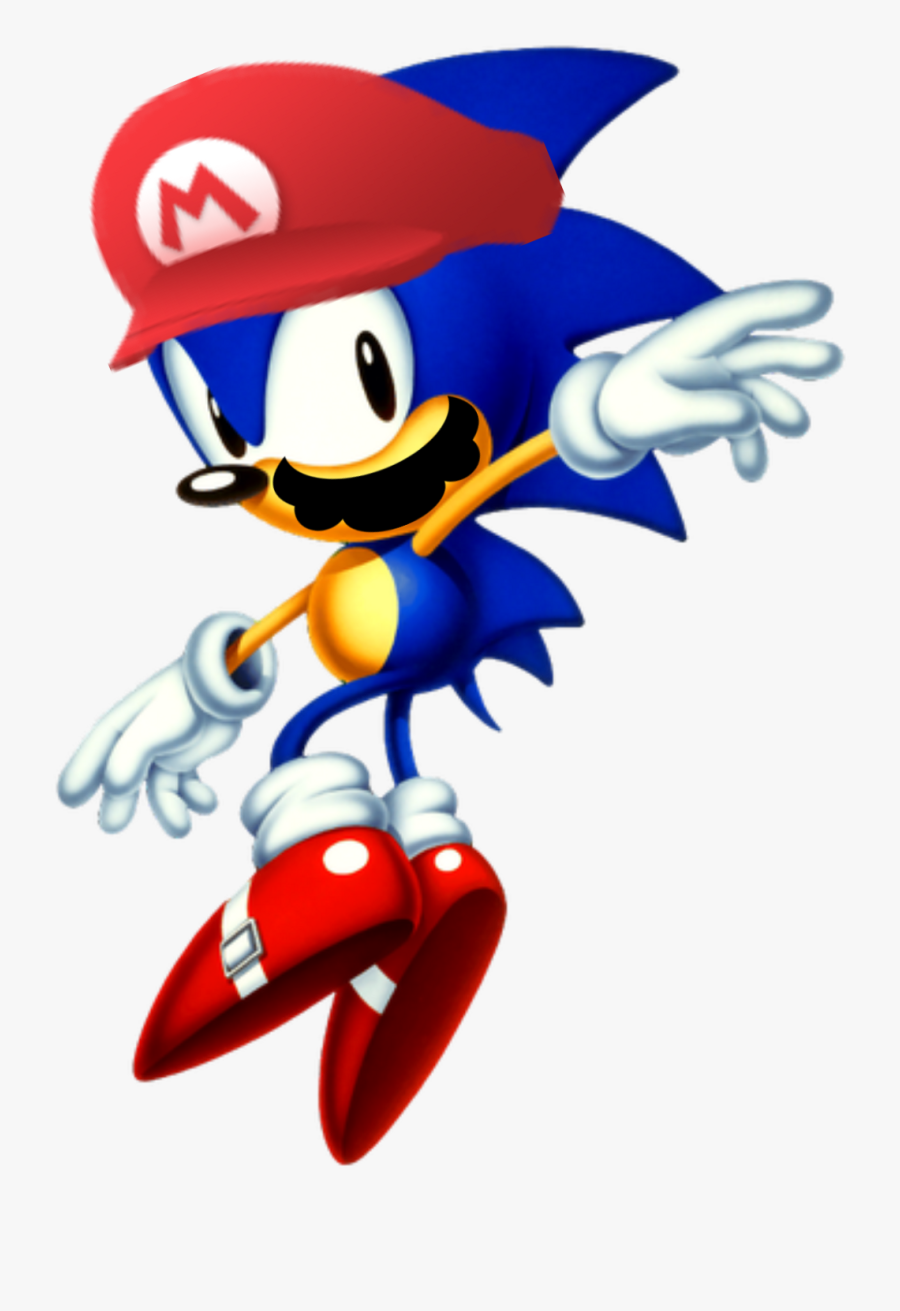 Sonic And Tails Clipart , Png Download - Sonic The Hedgehog With Waves, Transparent Clipart