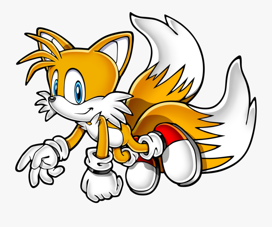 Sonic And Tails Clipart Clipartfox - Sonic Mega Collection Tails, Transparent Clipart