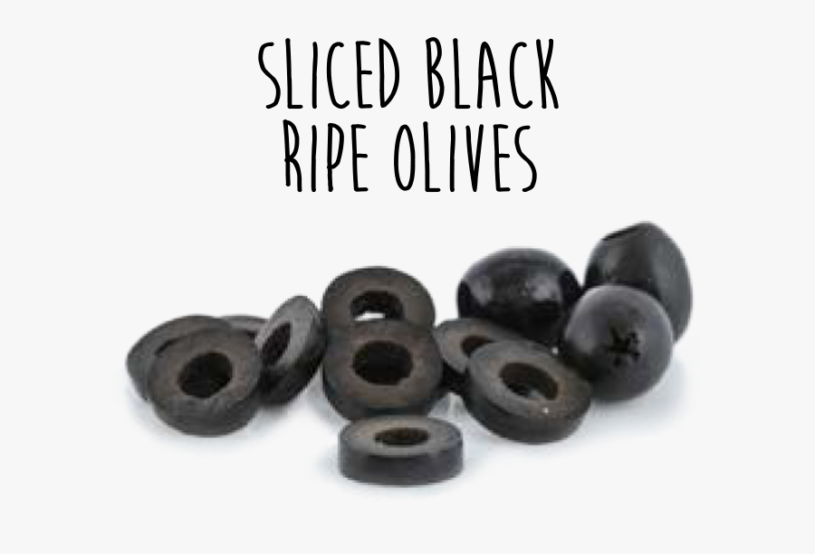 Sliced Black Olives Png - Sliced Black Olive Png, Transparent Clipart