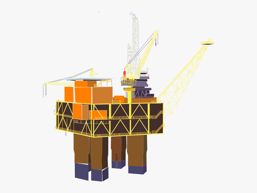 Oil Rig Clipart, Transparent Clipart