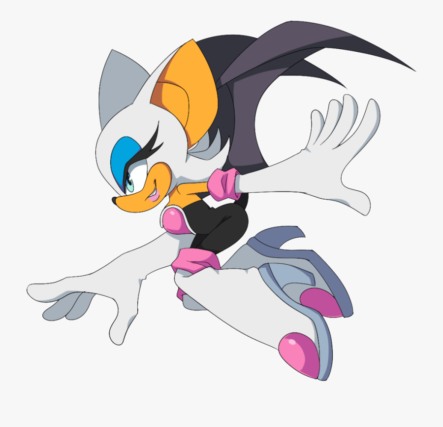 Bat Clipart Sonic - Lady Sonic, Transparent Clipart