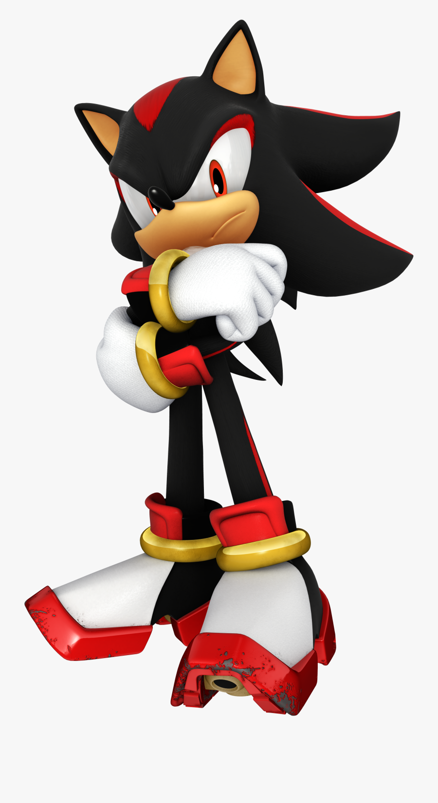 Sonic And Shadow Clipart - Shadow The Hedgehog Png, Transparent Clipart
