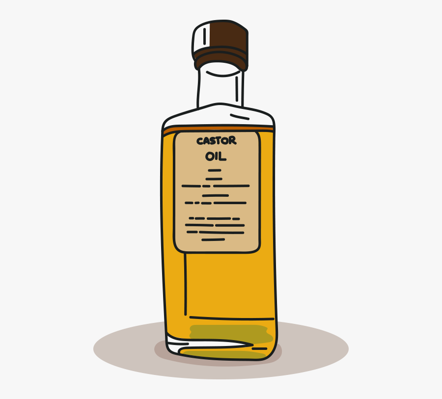 Svg Transparent Stock Oil Vector Castor - Glass Bottle, Transparent Clipart