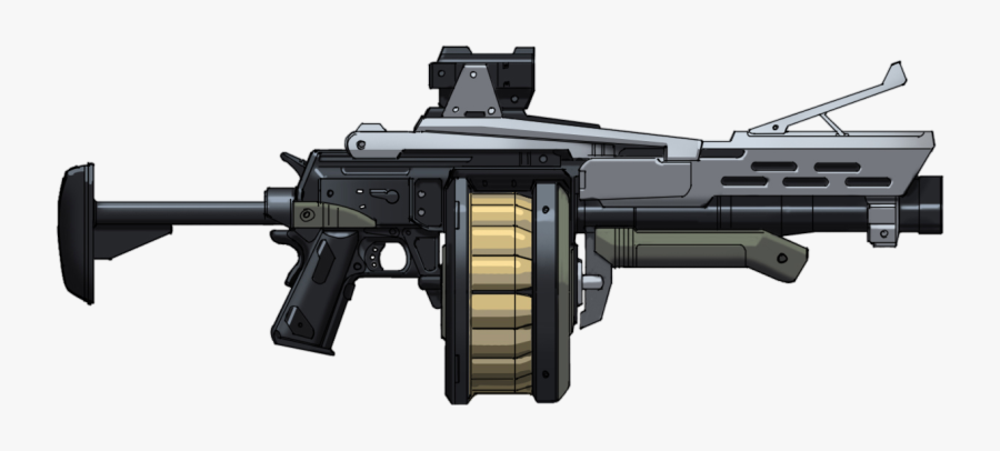 Grenade Launcher Clipart Png Image - Halo Reach Grenade Launcher Concept, Transparent Clipart