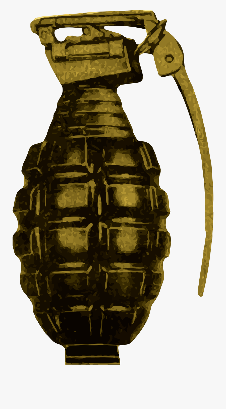 Grenade Big Image Png - Png Bomb Hd For Hand, Transparent Clipart
