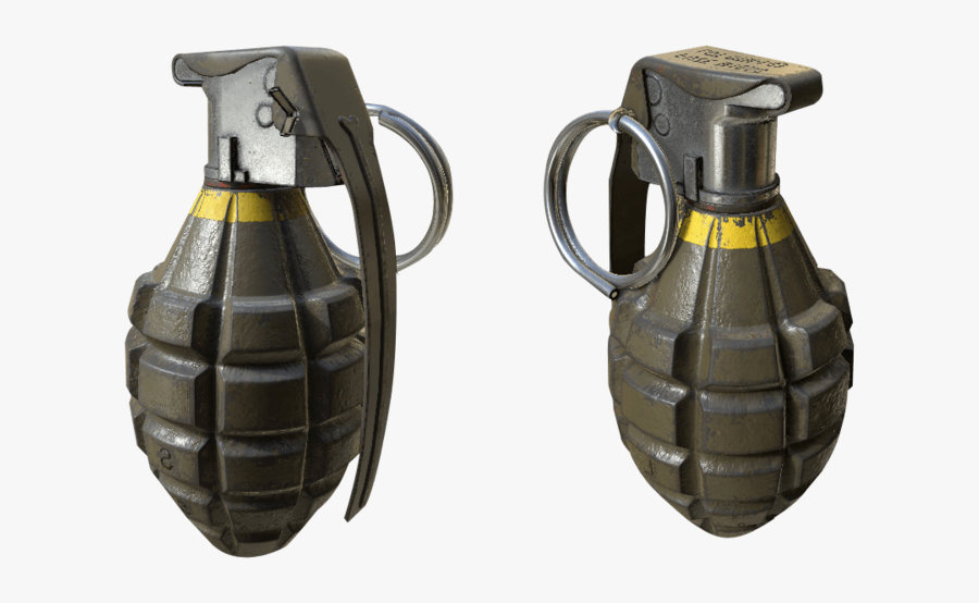 Hand Grenade Bomb - Hand Grenade Bomb Png, Transparent Clipart
