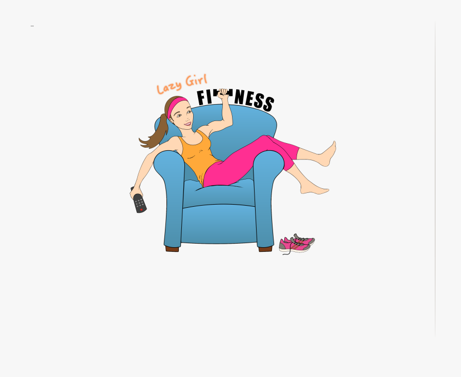 Lazy Woman Clipart - Lazy Girl Png, Transparent Clipart