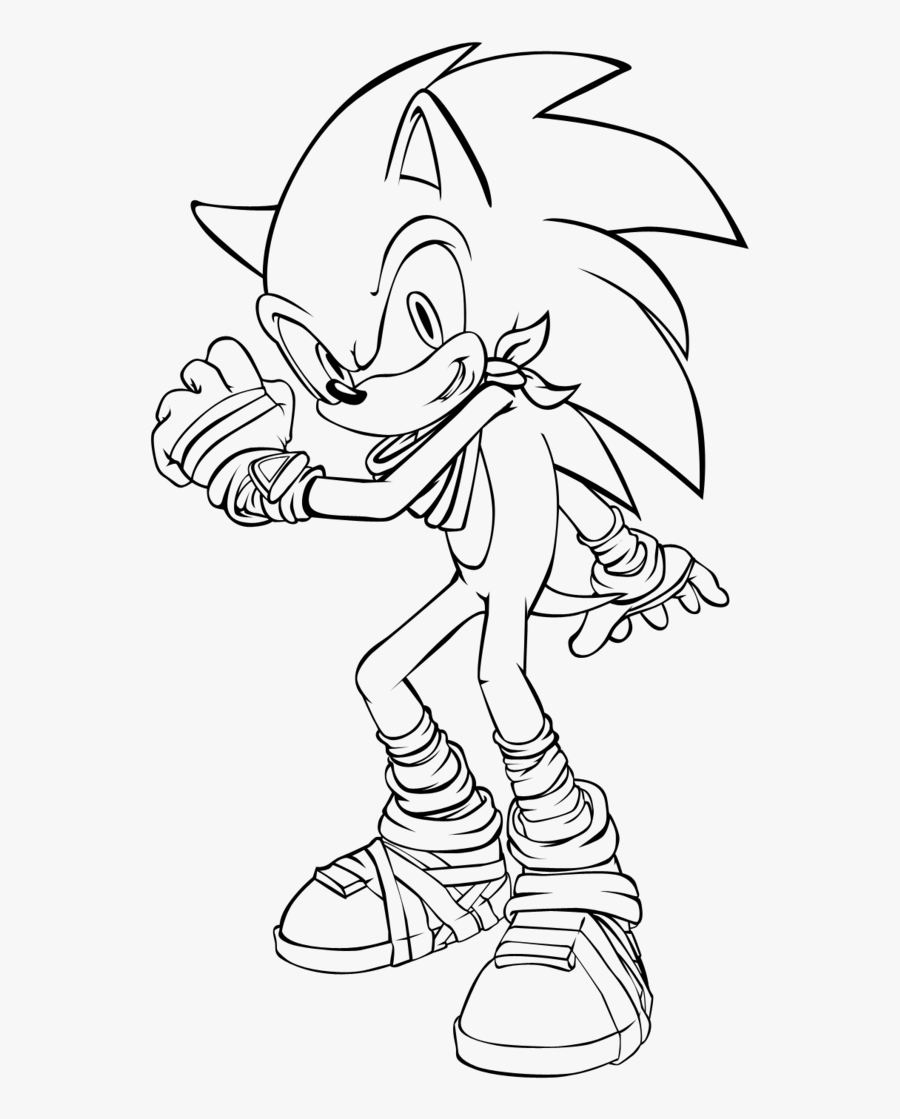 Amazing Sonic Coloring Pages 93 In Picture Coloring - Sonic Boom Pictures To Draw, Transparent Clipart