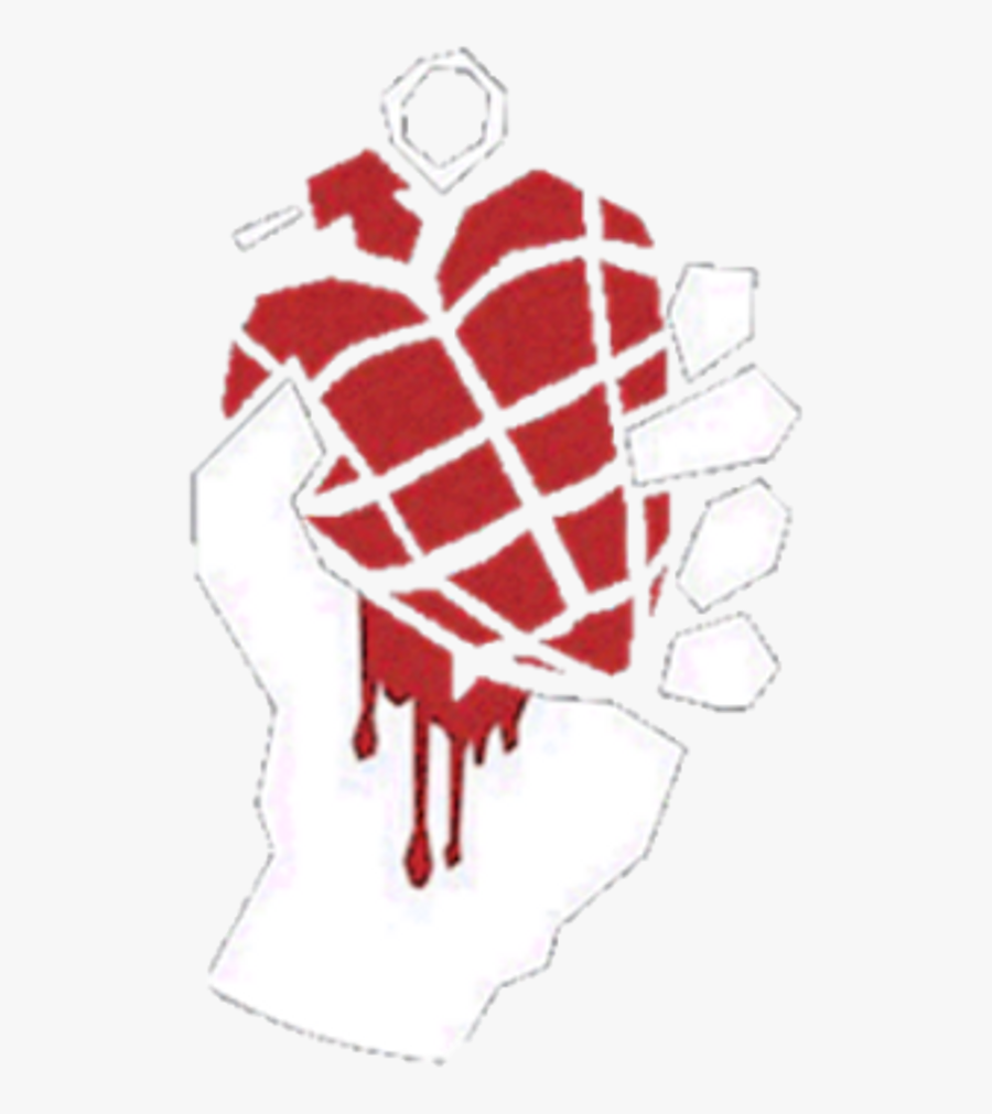 Green Day Greenday Heart Grenade Heartgrenade American - Green Day American Idiot Png, Transparent Clipart