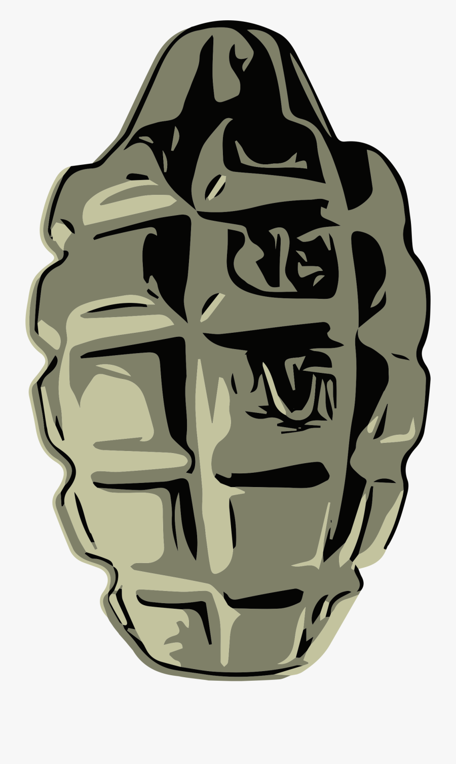 Hand Grenade Png Image - Frag Grenade Png Cartoon, Transparent Clipart