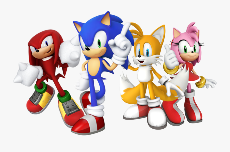 Sonic E Sua Turma - Sonic E Tails Png, Transparent Clipart
