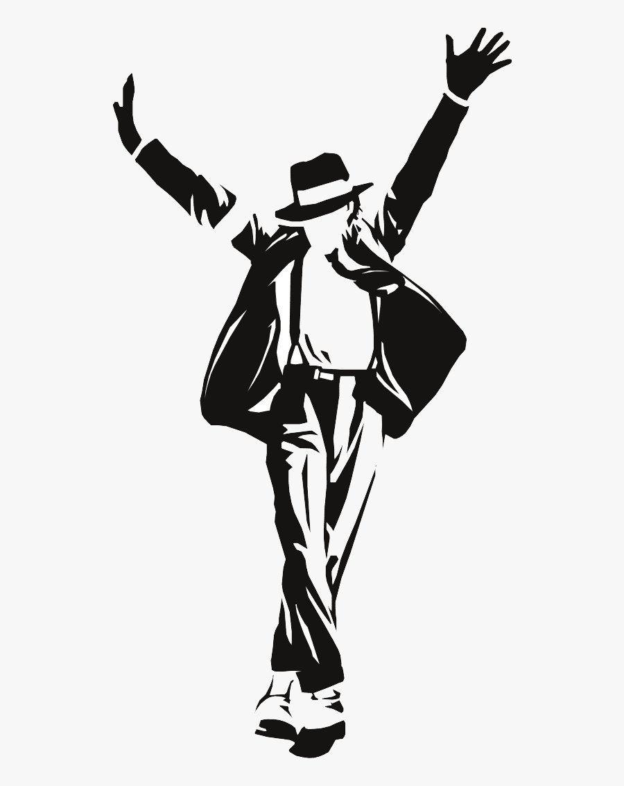 Michael-jackson - Michael Jackson Dancing Drawings, Transparent Clipart