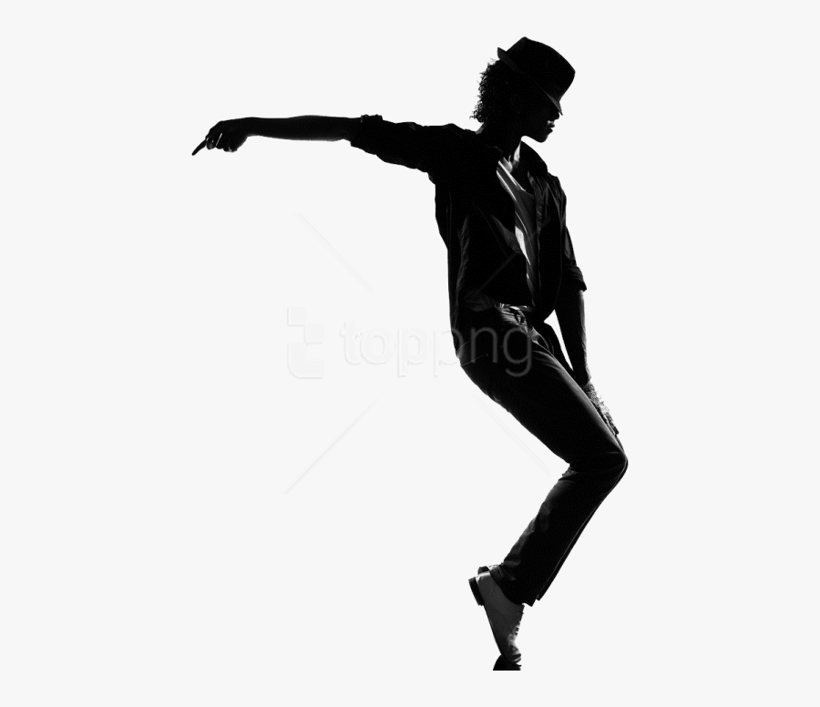 Michael Jackson Silhouette Png - Michael Jackson Dance Pose, Transparent Clipart