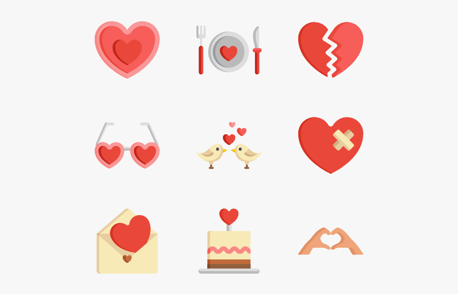 Love - Love And Kiss Icon, Transparent Clipart