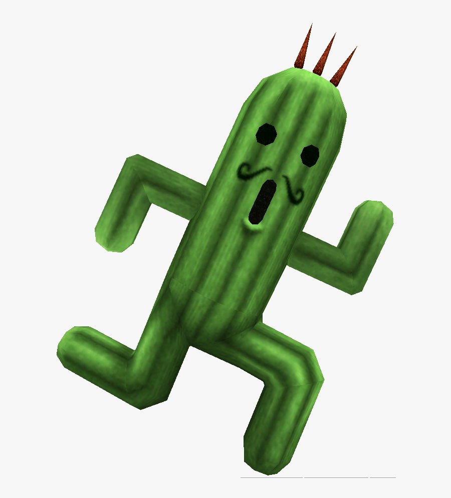 Final Fantasy Michael Jackson - Jumbo Cactuar, Transparent Clipart