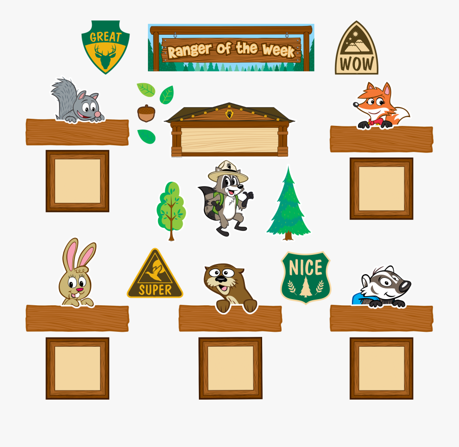 Teacher Created Resources Ranger Of The Week Mini Bbs, Transparent Clipart
