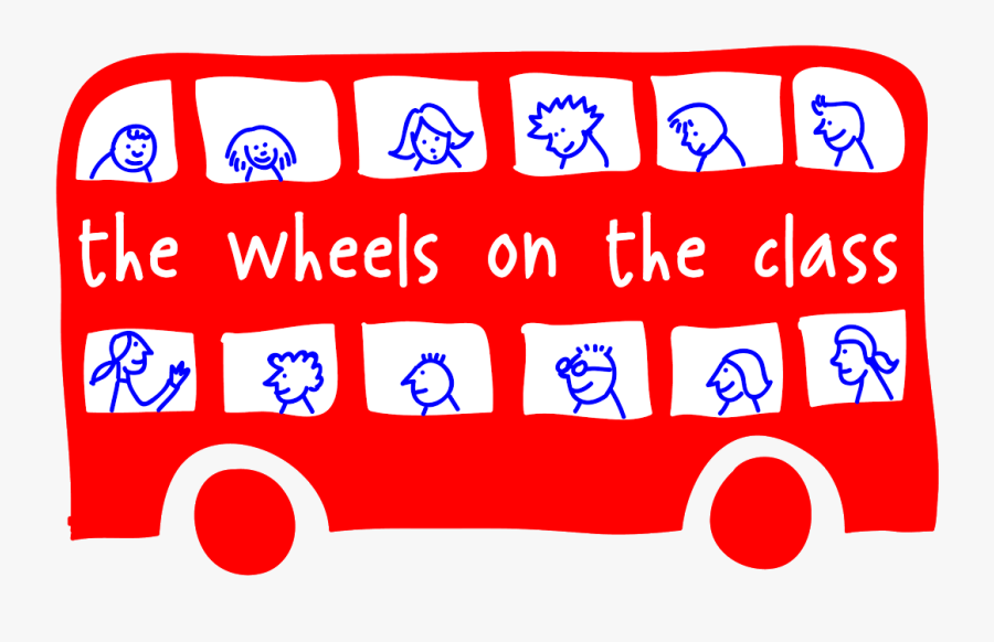 The Wheels On The Class - We Love English Class, Transparent Clipart
