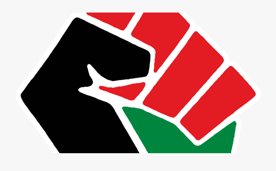 We Love The Way Black Women Survive And Thrive - Red Black And Green Fist, Transparent Clipart