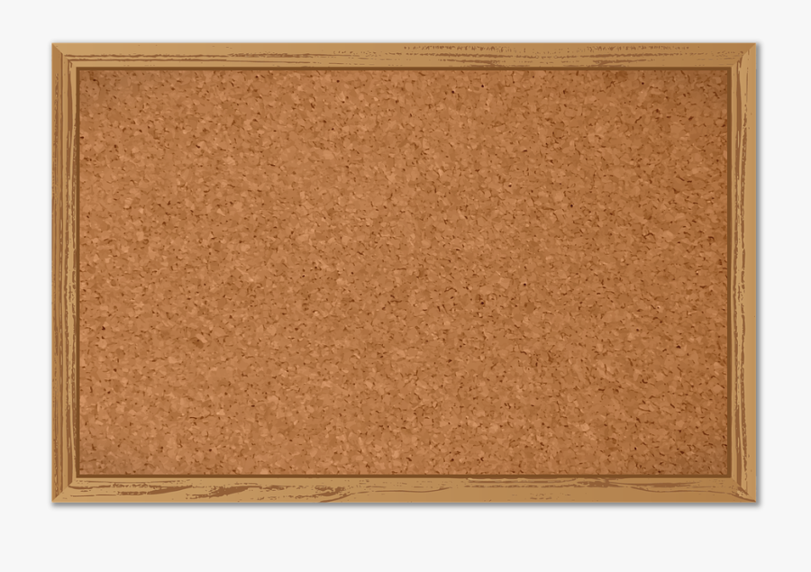Cork Board Aluminium Frame, Transparent Clipart