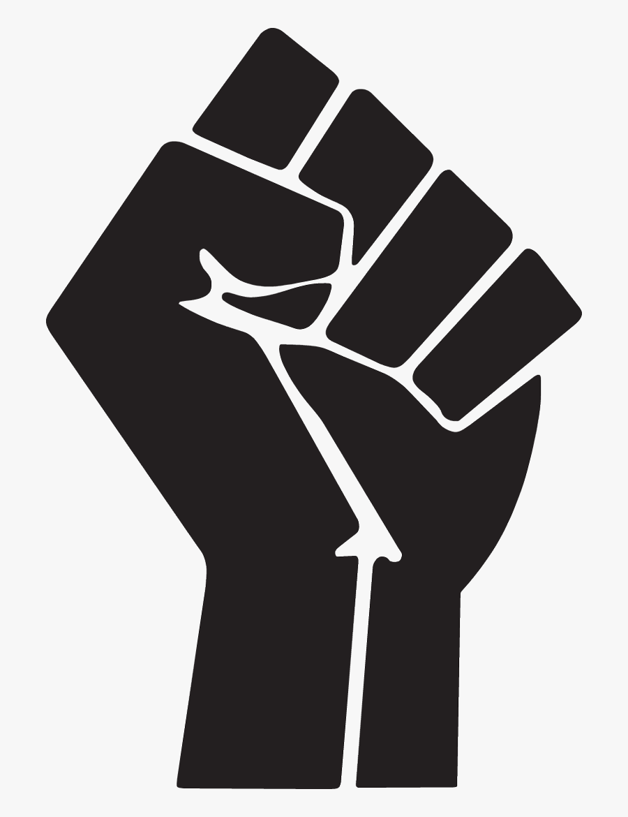 Clip Art Black Fist Png - Black Power Fist, Transparent Clipart