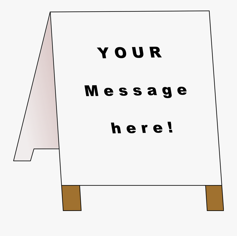 Ad Board Clip Arts, Transparent Clipart