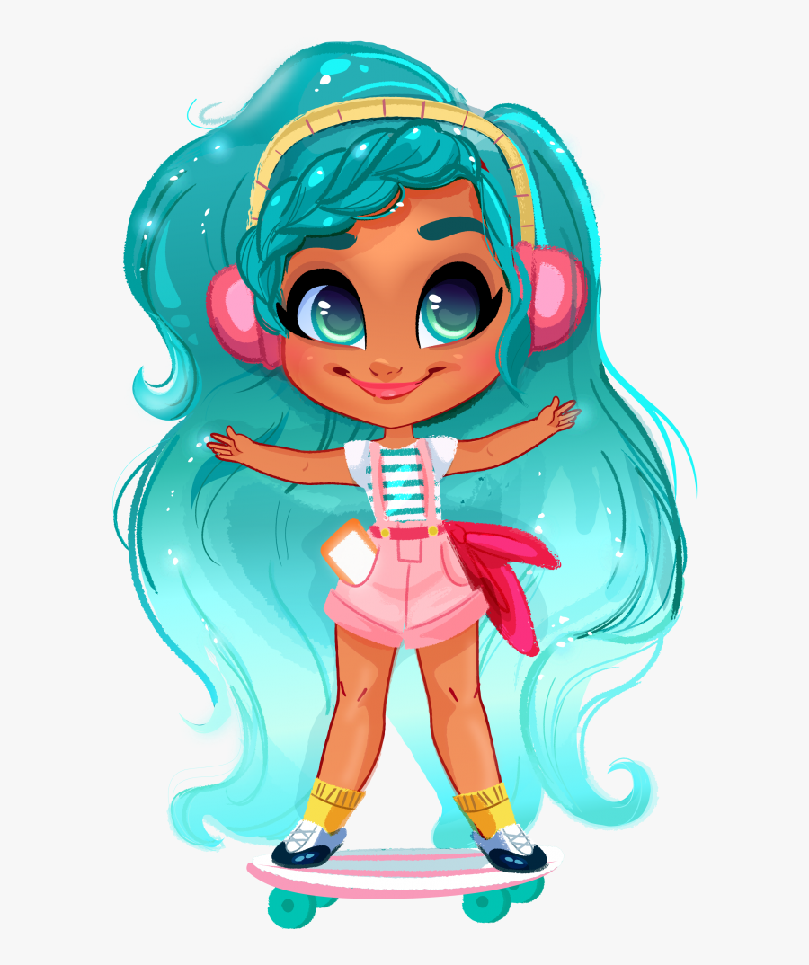 Boneca Hairdorables, Transparent Clipart