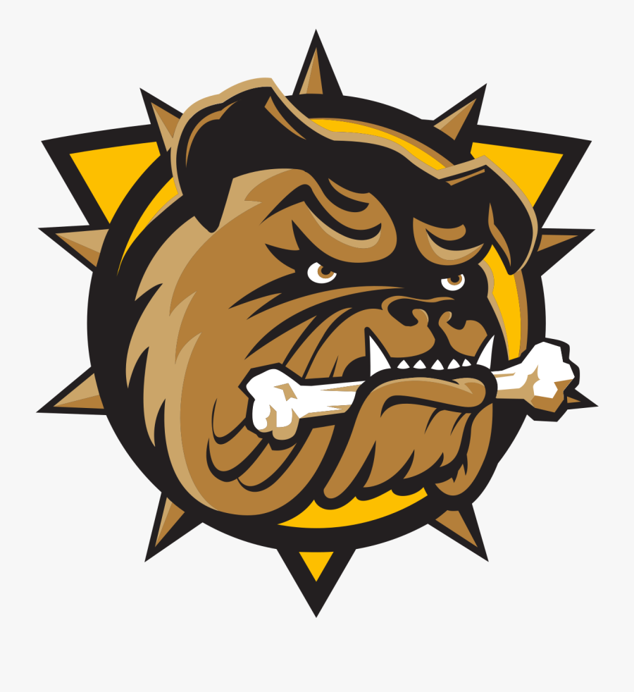 Transparent Bulldog Clipart Png - Hamilton Bulldogs Hockey Logo, Transparent Clipart