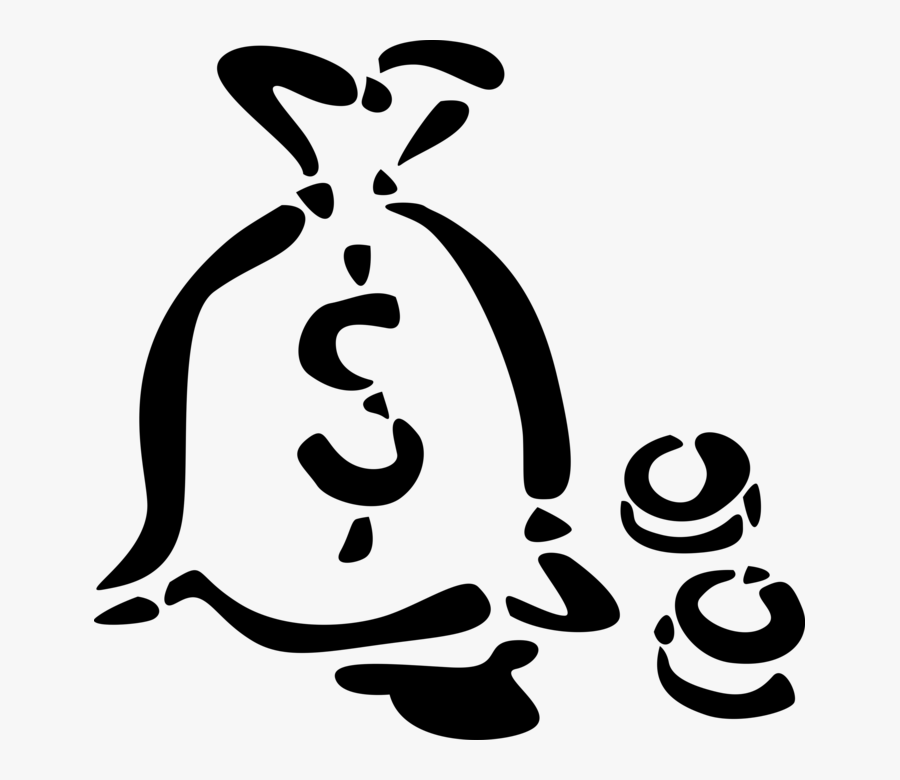 Moneybag Sack Of Money, Transparent Clipart