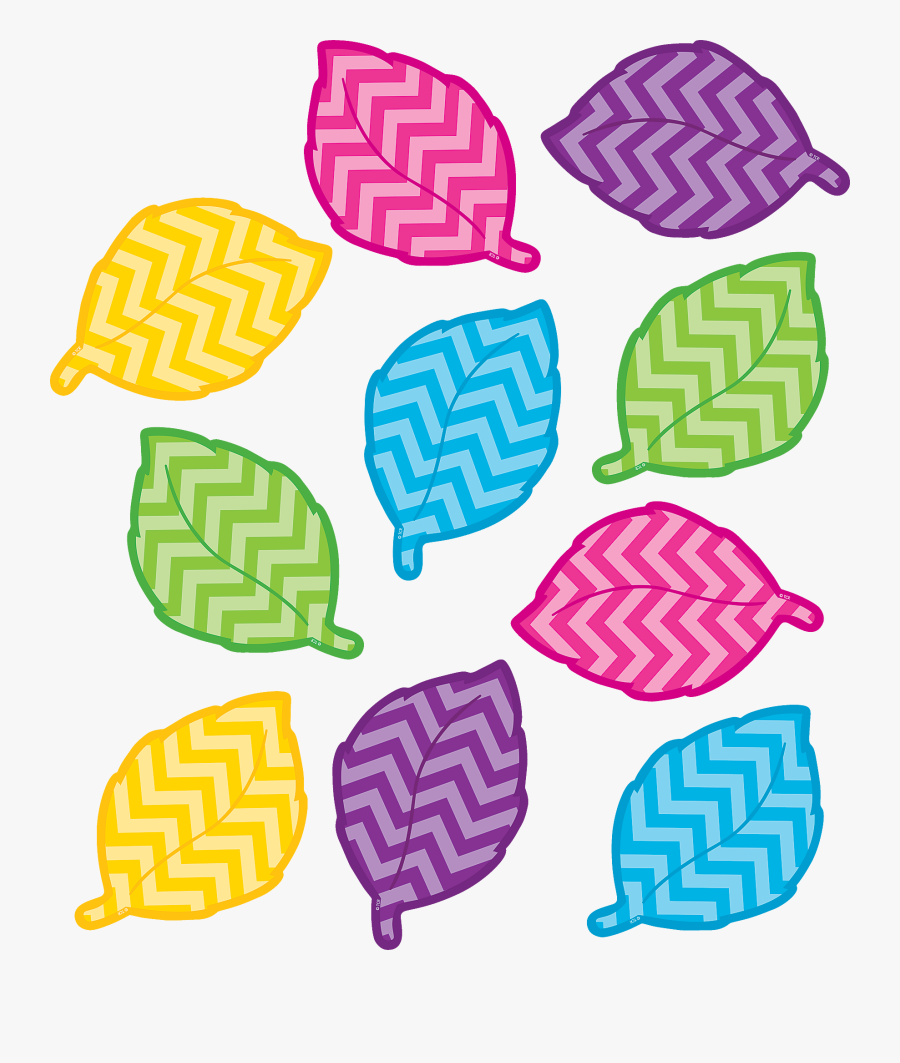 Chevron Leaves Accents - Art, Transparent Clipart