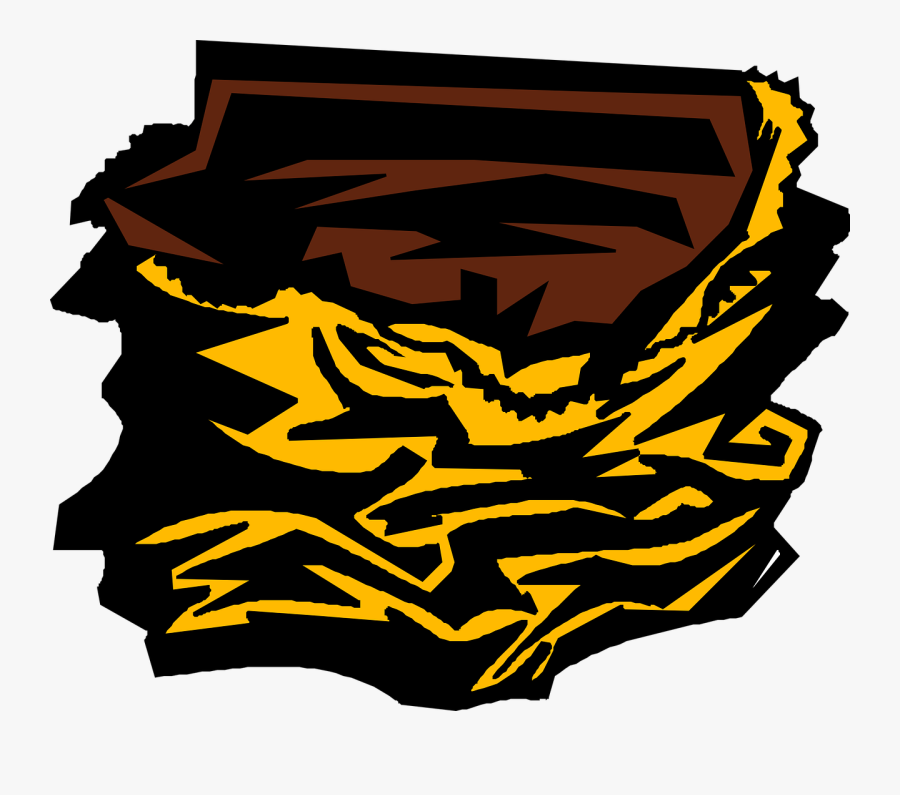 Yellow,paper,gunny Sack - Gunny Sack, Transparent Clipart