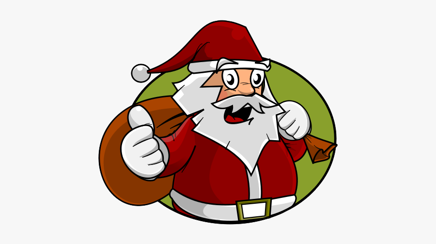 Sack - Clipart - Viejo Pascuero Con Reno Png, Transparent Clipart