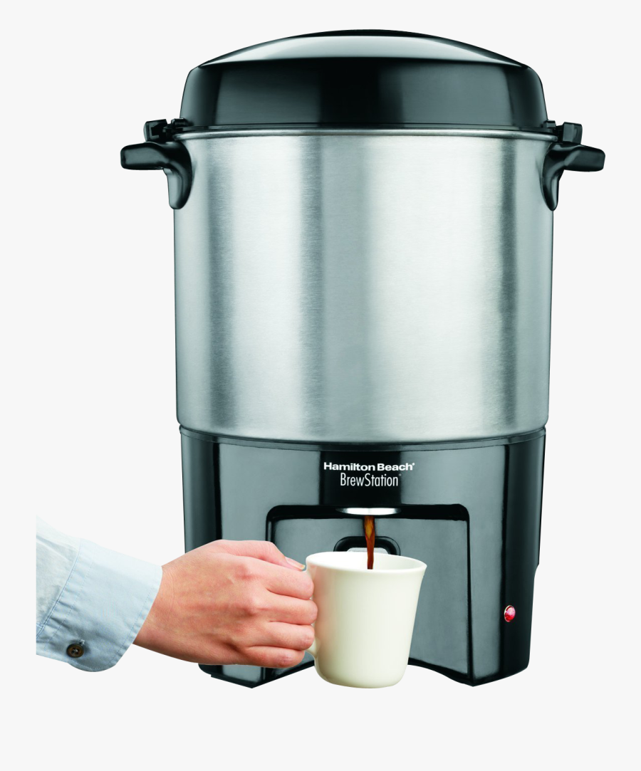 Coffee Cup Hand Brewed Hamilton Brands Using Clipart - Large Capacity Coffee Makers, Transparent Clipart