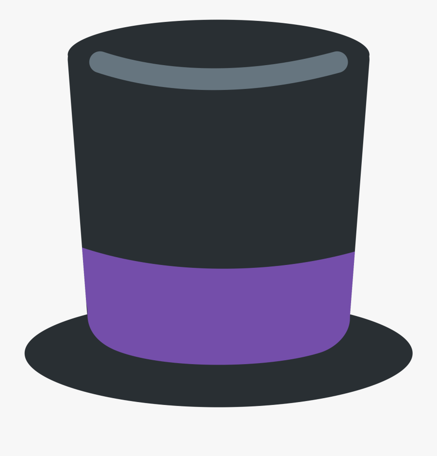 File Twemoji F A Svg Wikimedia Commons - Discord Top Hat Emoji, Transparent Clipart