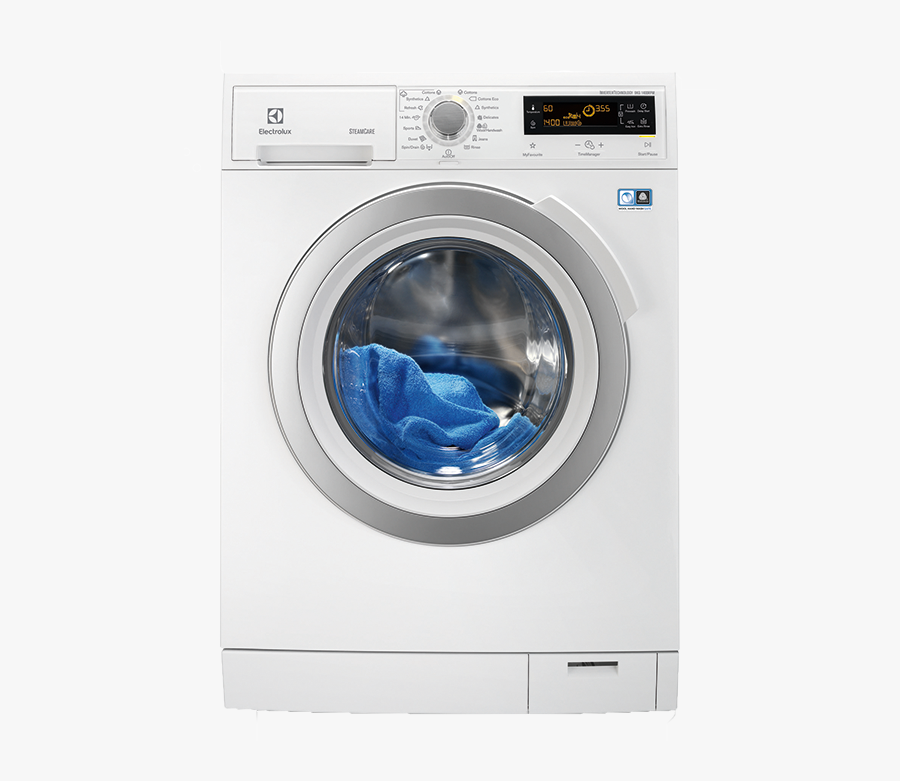 Transparent Clipart Of Washing Machine - Electrolux Vapor Washing Machine, Transparent Clipart
