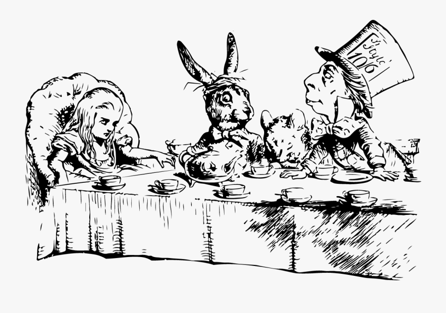 Alice Adventures In Wonderland Lewis Carroll, Transparent Clipart