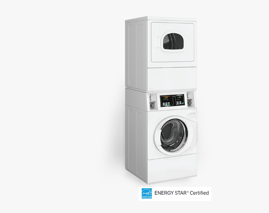 Transparent Washing Machine Clipart - Card Operated Washer Dryer Speed Queen, Transparent Clipart