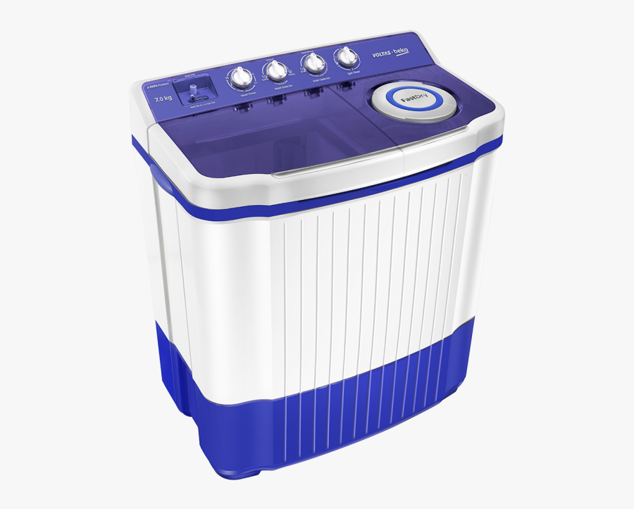5 Kg Semi Automatic Washing Machine Wtt75bt - Voltas Washing Machine Price, Transparent Clipart