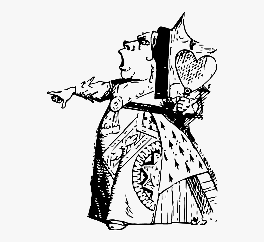 Queen Of Hearts Original, Transparent Clipart