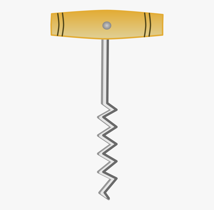 Corkscrew - Corkscrew Clipart, Transparent Clipart