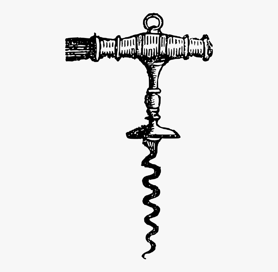 Corkscrew - Happy B Day Screw, Transparent Clipart