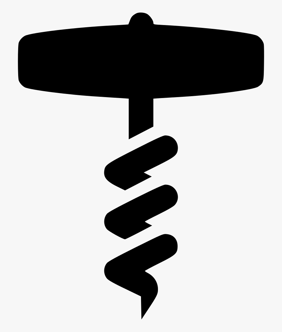 Corkscrew - Corkscrew Clipart, Transparent Clipart