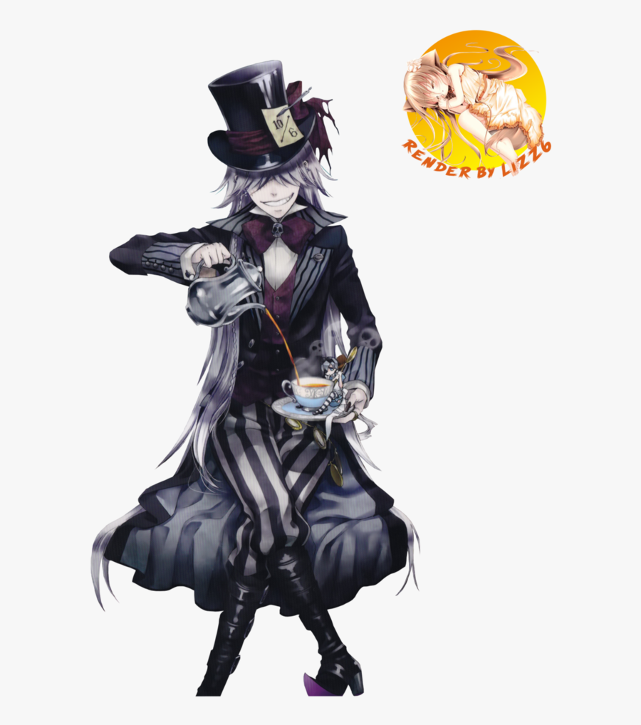 Clip Art Freeuse Stock Ciel Drawing Death The Kid - Black Butler Ciel In Wonderland Undertaker, Transparent Clipart