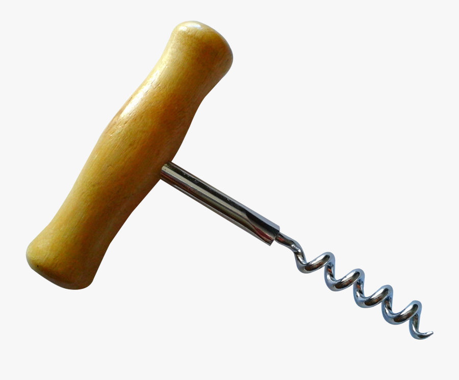 Corkscrew Wine Opener Png Image - Opener For Wine Png, Transparent Clipart