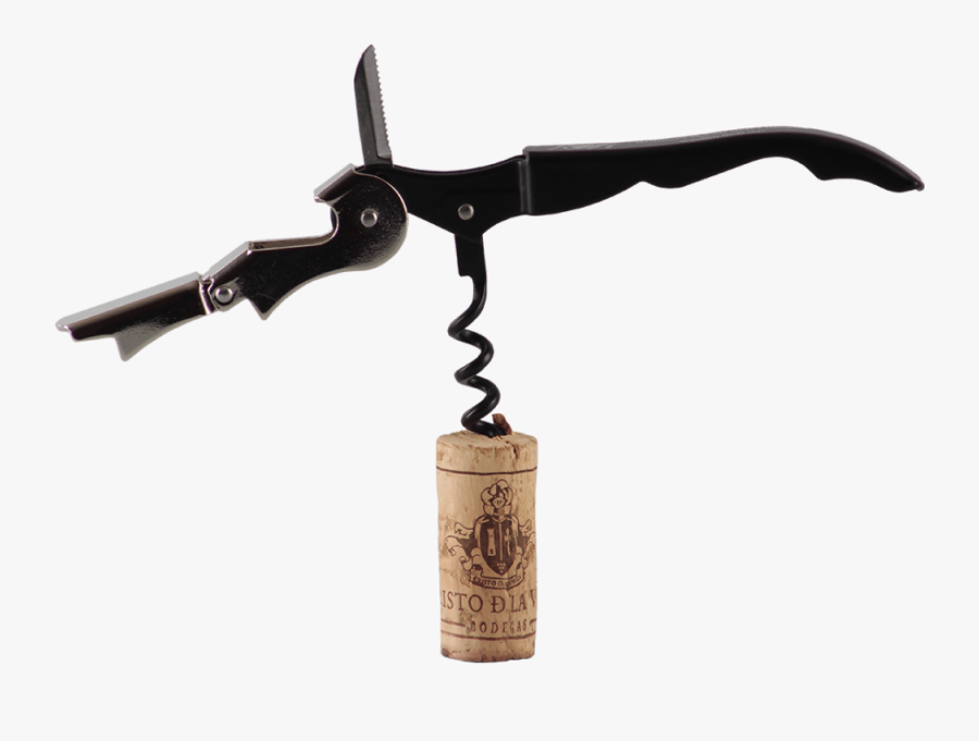 Corkscrew And Cork - Cutting Tool, Transparent Clipart
